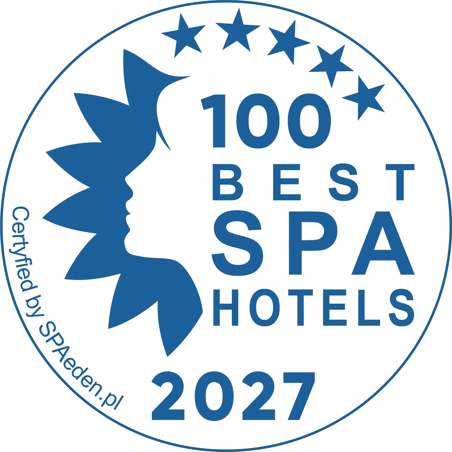 Certyfikat 100 Best SPA Hotels in Poland 2027
