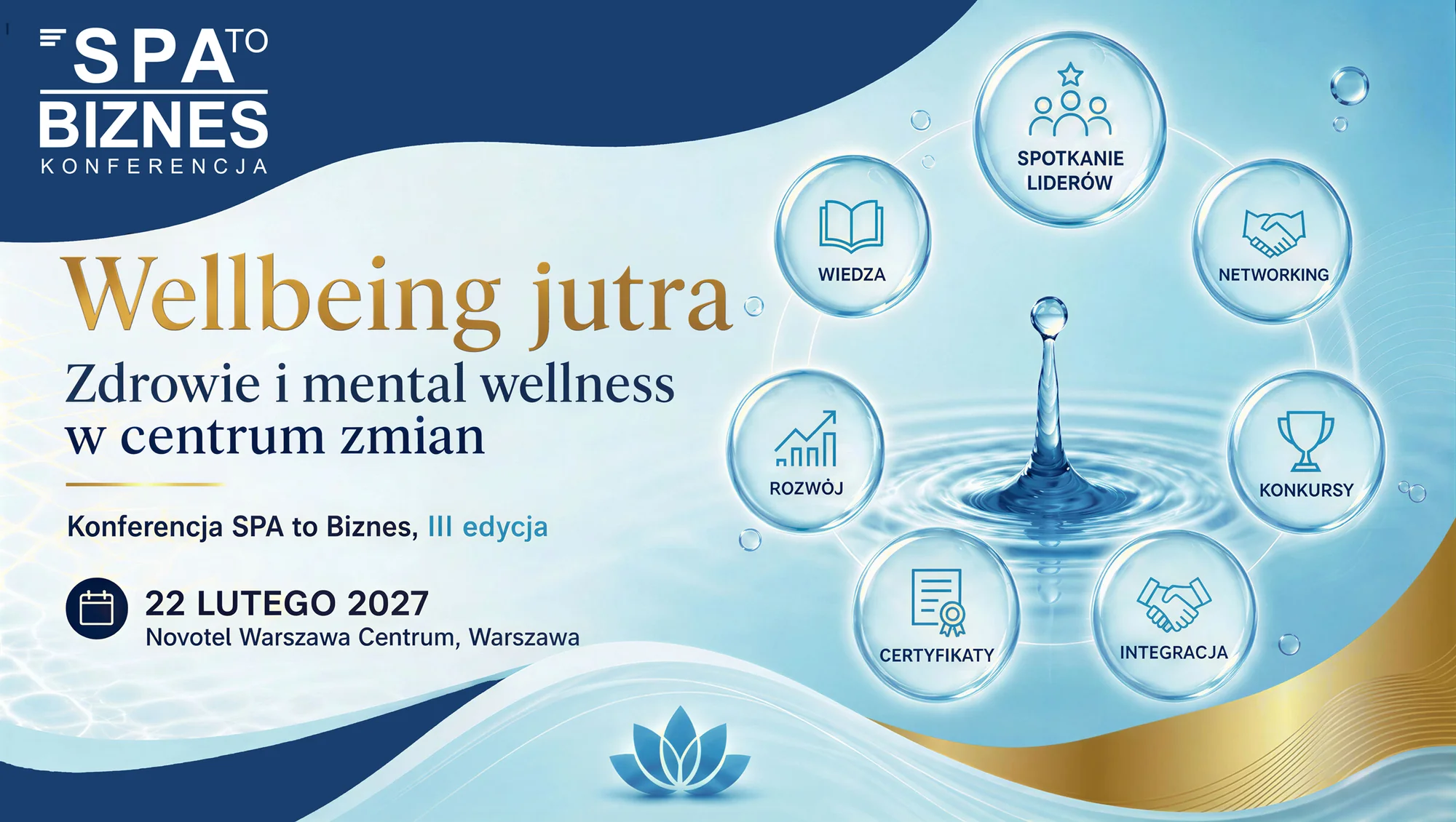 Baner Konferencji SPA to BIZNES
